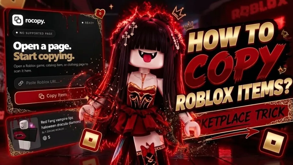 How to copy Roblox clothes easily and safely using Clothing Copier